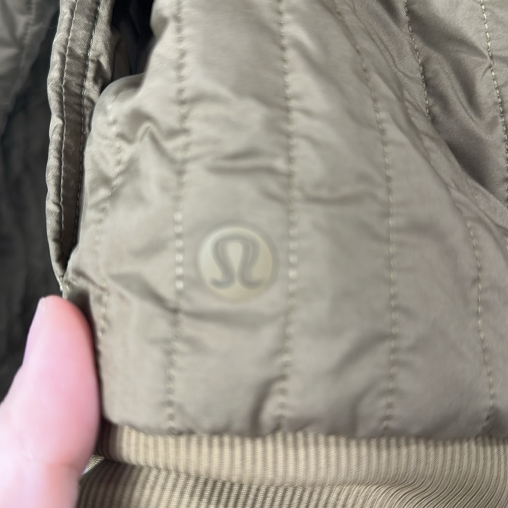 Lululemon Women’s Non-Stop Bomber jacket Artifact Brown size 6 - Picture 7 of 12